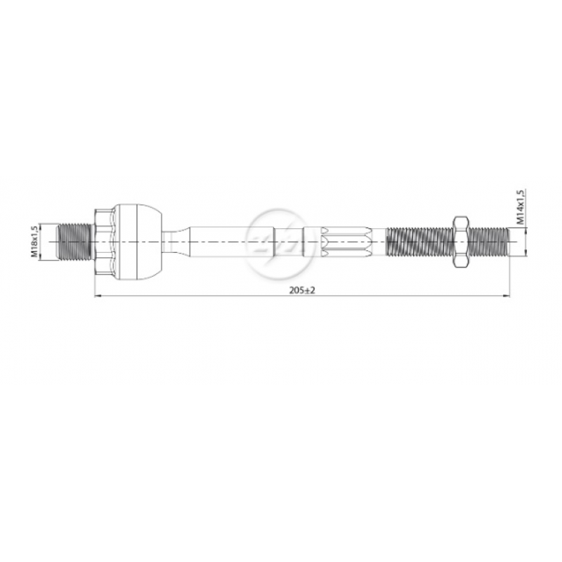 Barra Axial 316i/318i/323i Zm