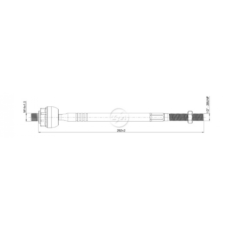 Barra Axial Escort/verona/apolo Zm