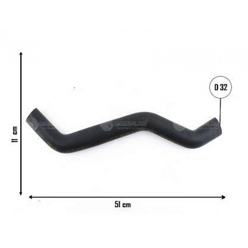 Mangueira Radiador Jumper/ducato/boxer (superior) Cauplas Brasil