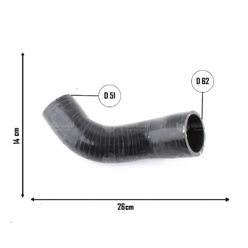 Mangueira Entrada Intercooler Jumper/ducato/boxer Cauplas Brasil