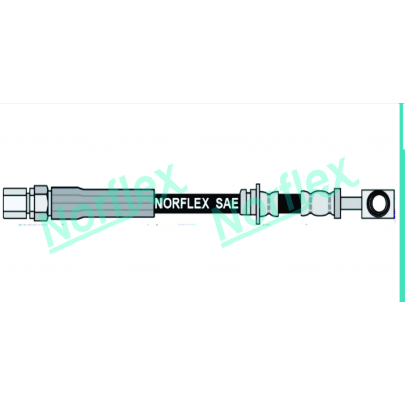 Flexivel De Freio Dianteiro Agile/vectra Norflex