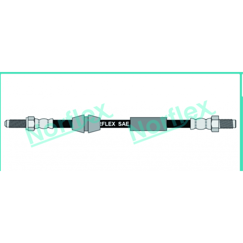 Flexivel De Freio Traseiro Logus/pointer Norflex