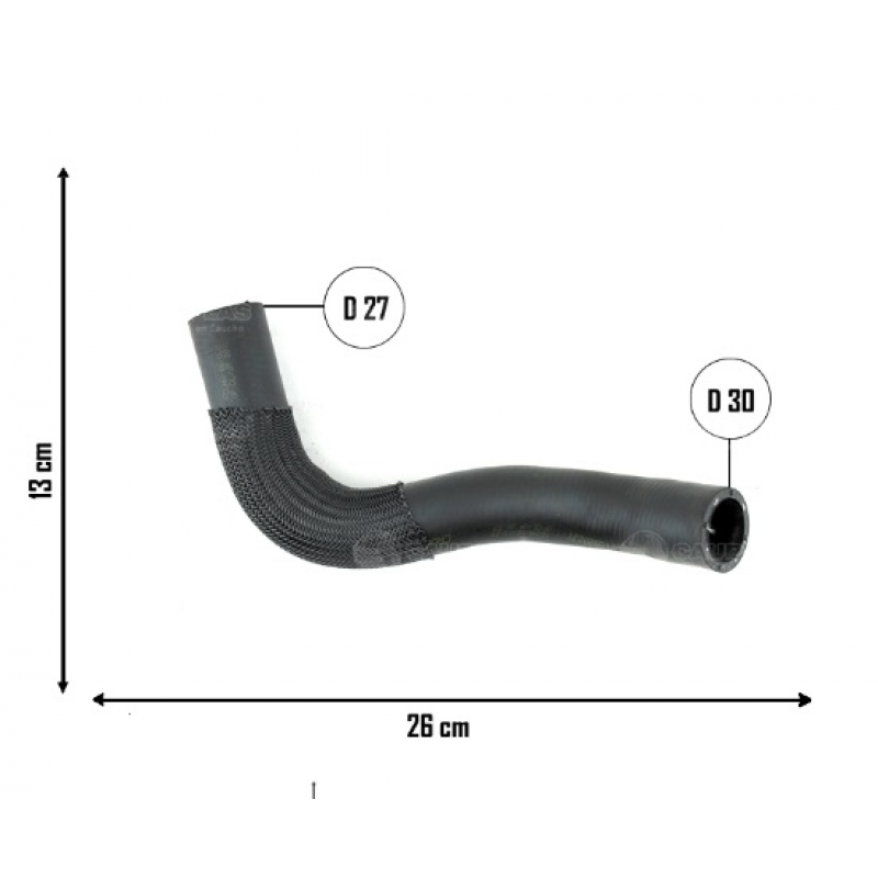 Mangueira Radiador Aircross/c3/208 (superior) Cauplas Brasil