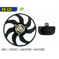 Eletroventilador Jumper/brava/ducato/marea/boxer Omer