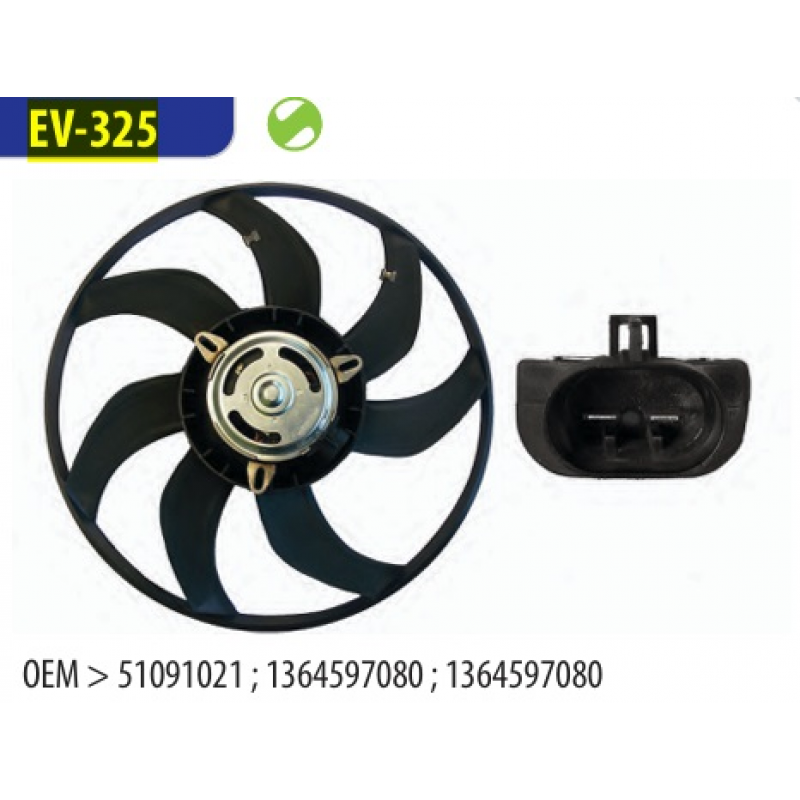 Eletroventilador Jumper/brava/ducato/marea/boxer Omer