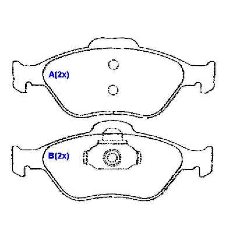 Pastilha De Freio Dianteira Ecosport/fiesta Syl