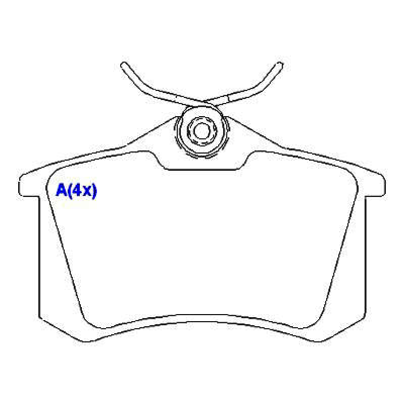 Pastilha De Freio Traseira Saveiro/c4/fluence Syl