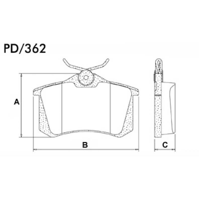 Pastilha De Freio Traseira Saveiro/c4/fluence Fras-le