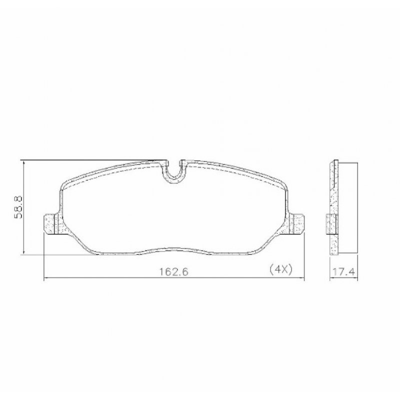 Pastilha De Freio Dianteira Range Rover/z3/discovery Fras-le