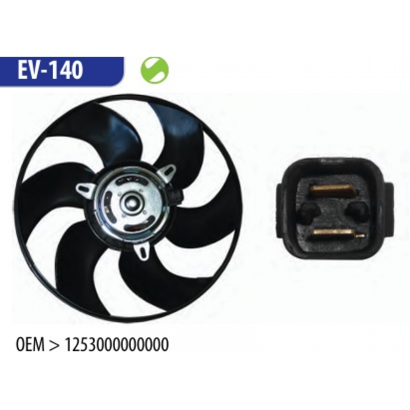 Eletroventilador 306/405/partner Omer