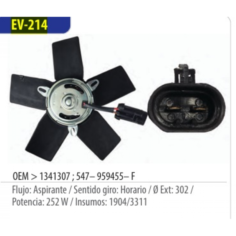Elevroventilador Corsa/tigra Omer