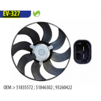 Eletroventilador Logan/sandero/corsa Omer