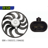 Eletroventilador Uno/mobi/siena Omer