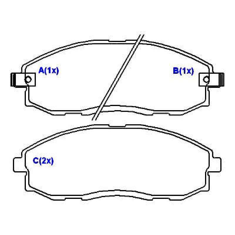 Pastilha De Freio Dianteira H1 Syl