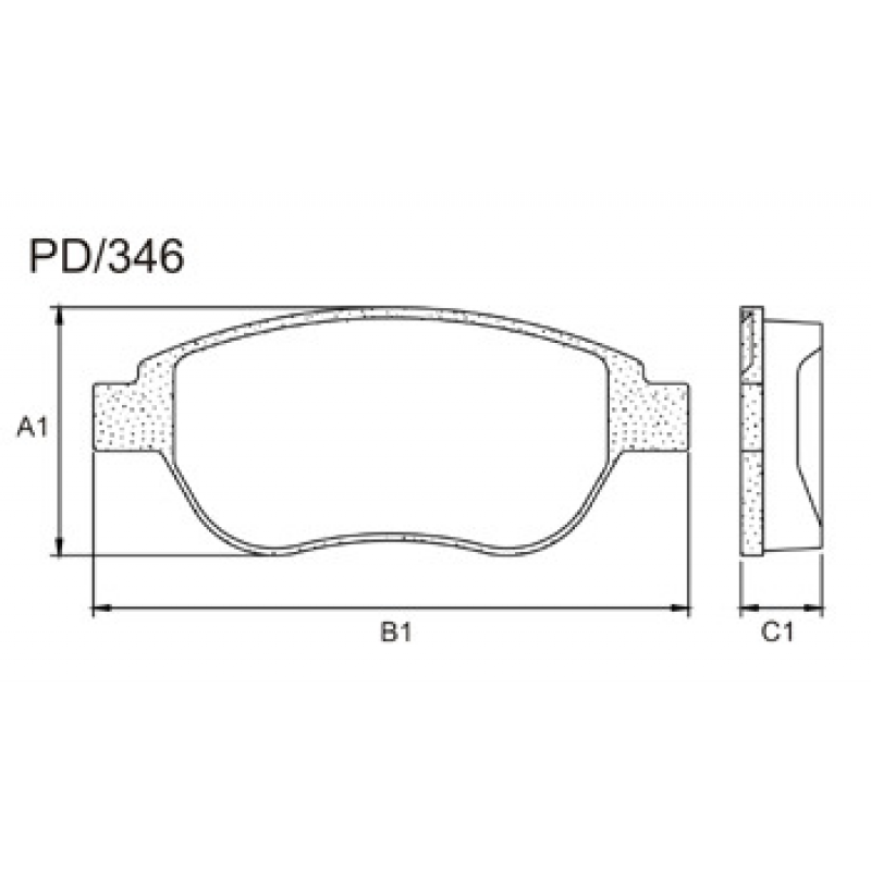 Pastilha De Freio Dianteira Aircross/c3/307 Fras-le