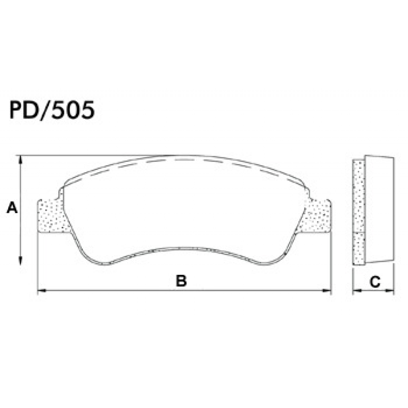 Pastilha De Freio Dianteira C3/206/207 Fras-le