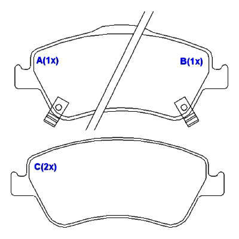 Pastilha De Freio Dianteira Corolla Syl