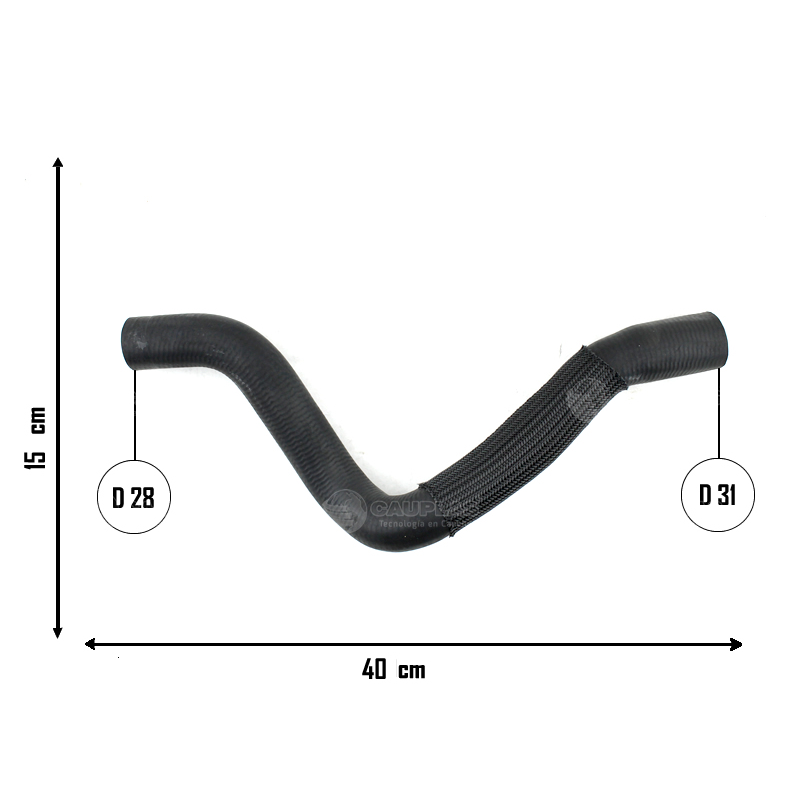 Mangueira Radiador Ecosport (superior) Cauplas Brasil
