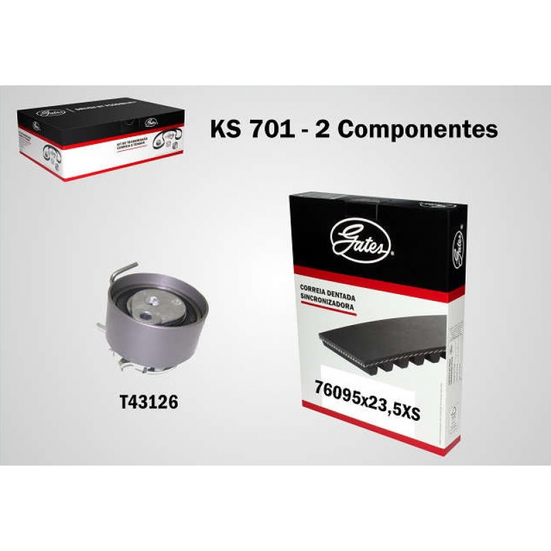 Correia Dentada Sandero/clio/logan (kit Correia Dentada) Gates