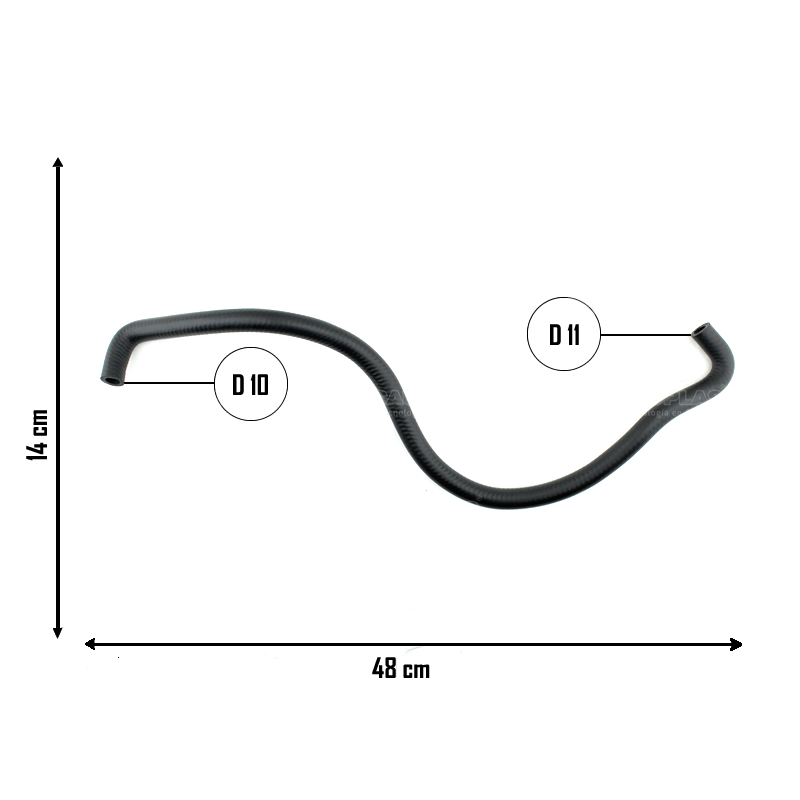 Mangueira Direcao Hidraulica Corsa Cauplas Brasil