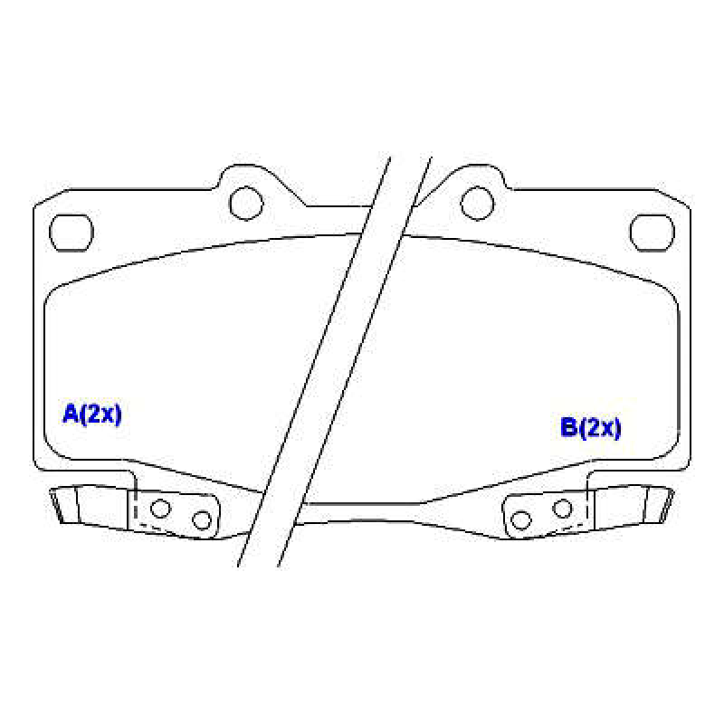 Pastilha De Freio Dianteira Hilux Syl