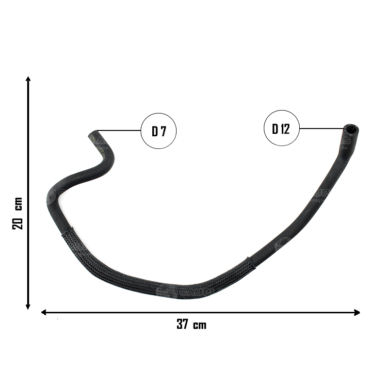 Mangueira Reservatorio Ao Radiador Astra/vectra/zafira Cauplas Brasil