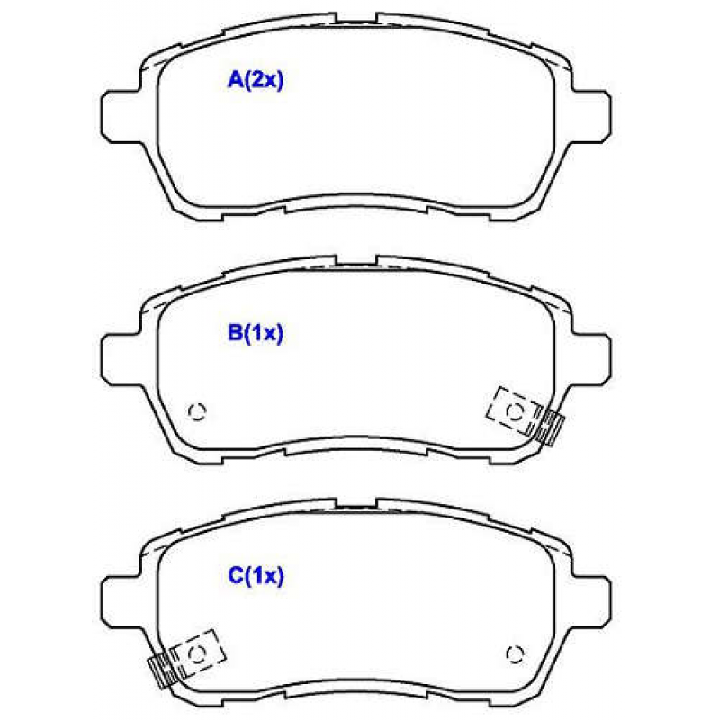 Pastilha De Freio Dianteira New Fiesta/swift Syl