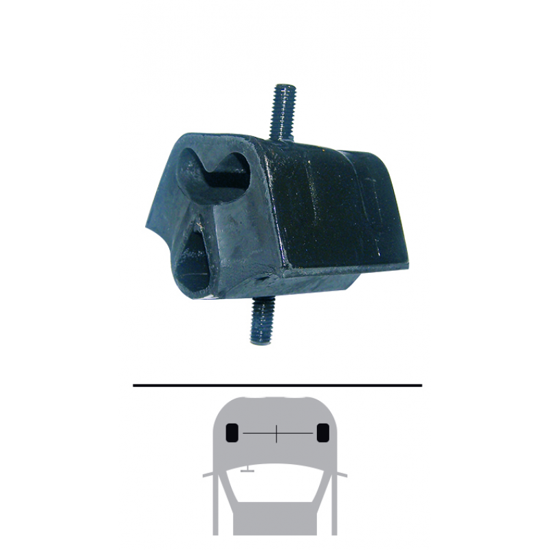 Coxim Motor Gol/parati/passat (direito/esquerdo) Sampel