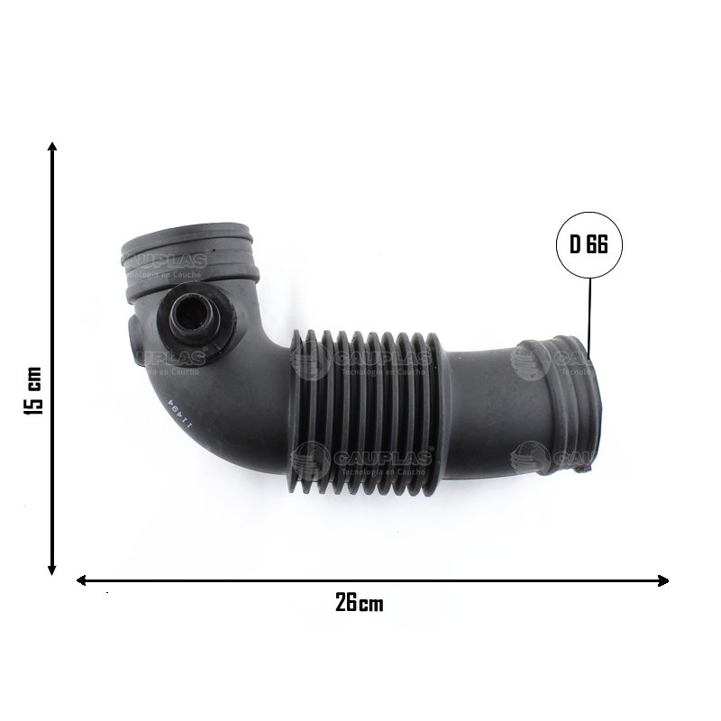 Mangueira Filtro Ar Fox/gol/polo/saveiro/spacefox/voyage Cauplas Brasil