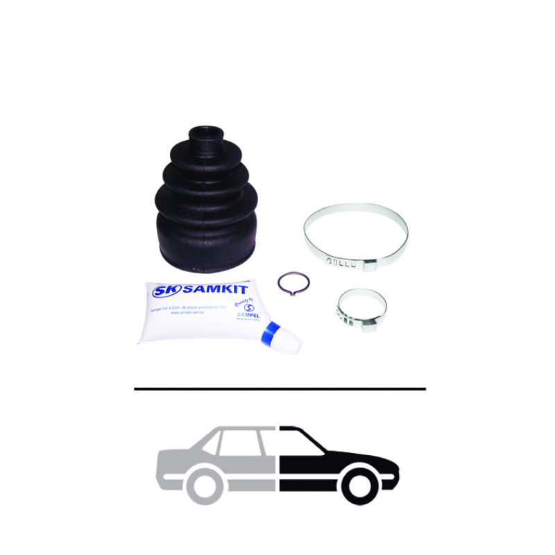 Coifa Roda Celta/corsa/prisma Samkit