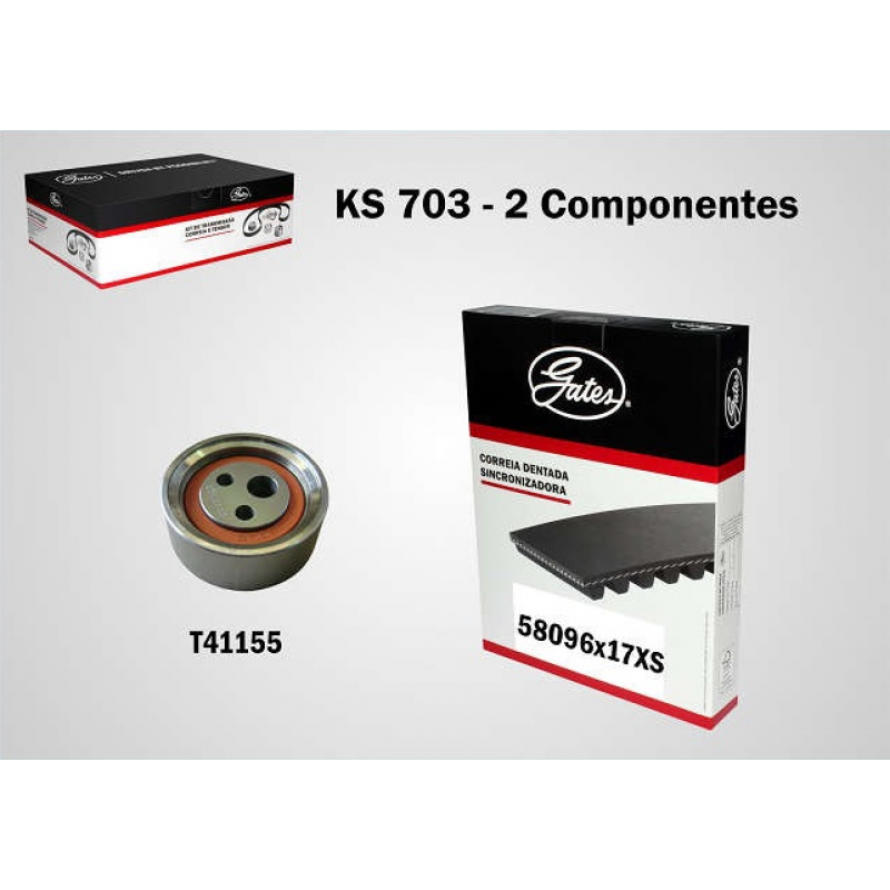 Correia Dentada Clio/megane/sandero/express/kangoo/logan/symbol     (kit Correia Dentada) Gates