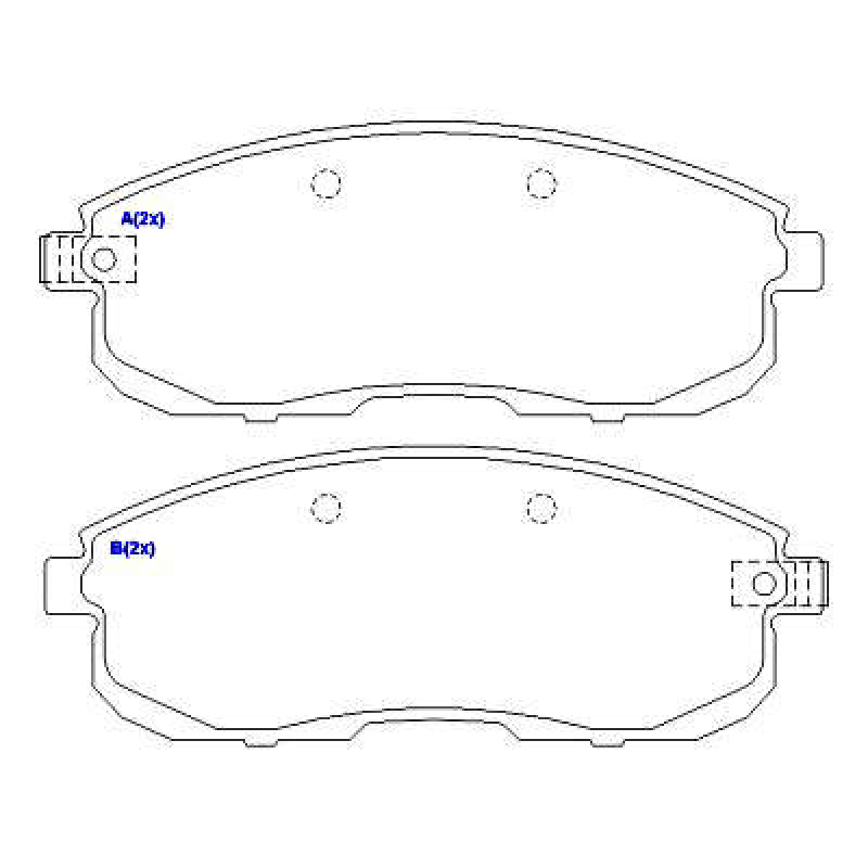 Pastilha De Freio Dianteira Sentra/altima/sx4 Syl