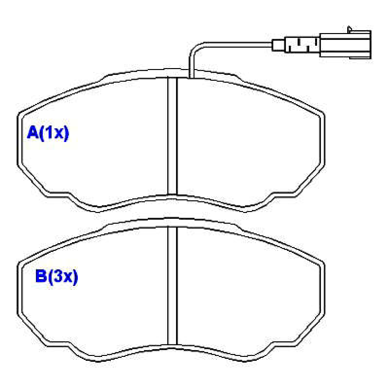 Pastilha De Freio Dianteira Ducato/f250/boxer Syl