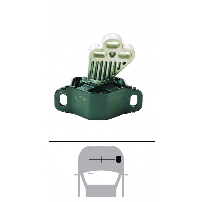 Coxim Motor Courier/fiesta (direito) Sampel