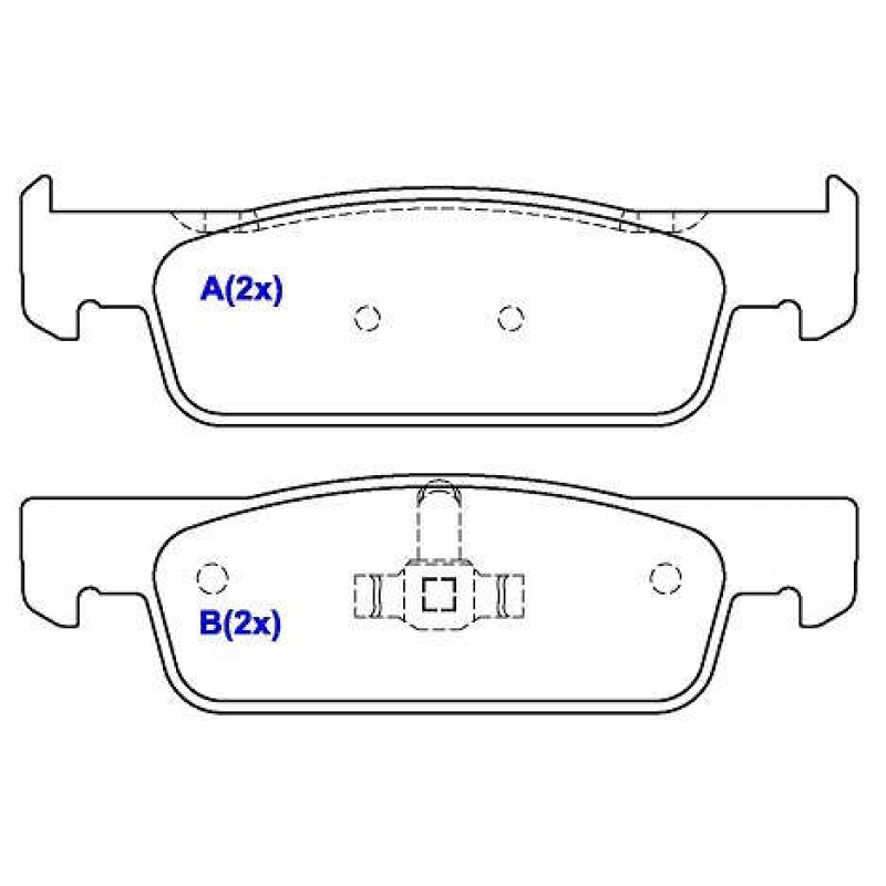 Pastilha De Freio Dianteira Logan/sandero Syl