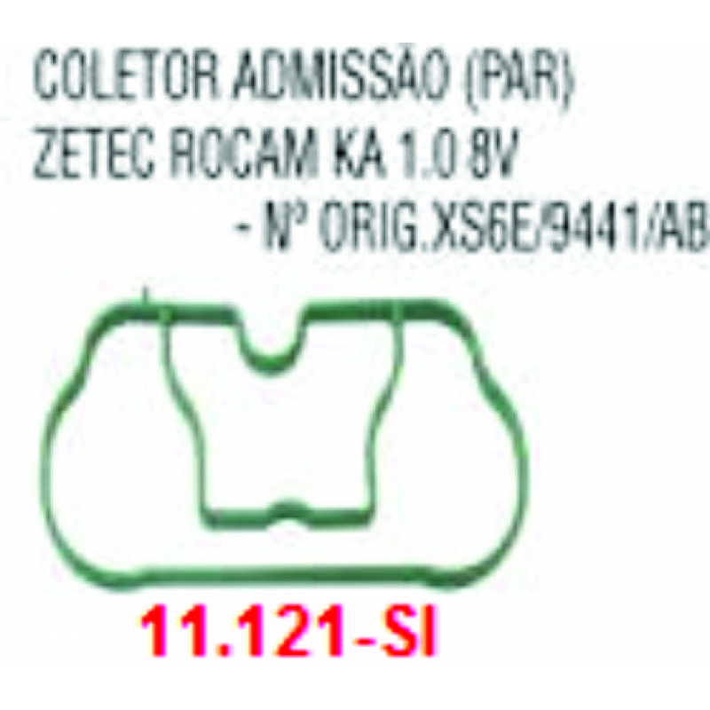 Junta Coletor Admissao Courier/ecosport/ka/fiesta Spaal