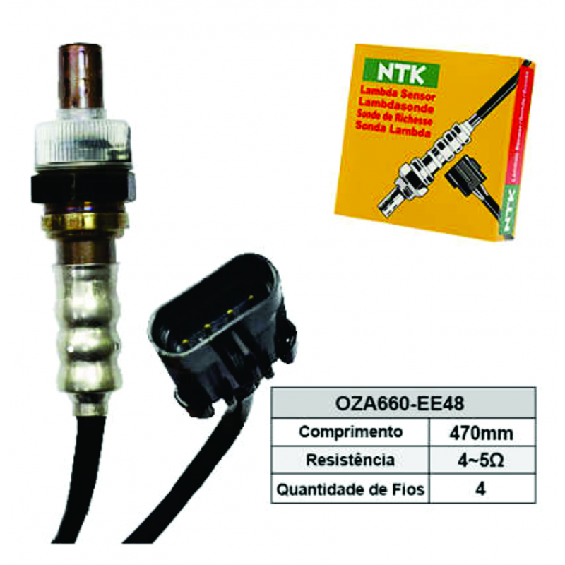 Sonda Lambda Astra/celta/corsa (prÉ) Ntk