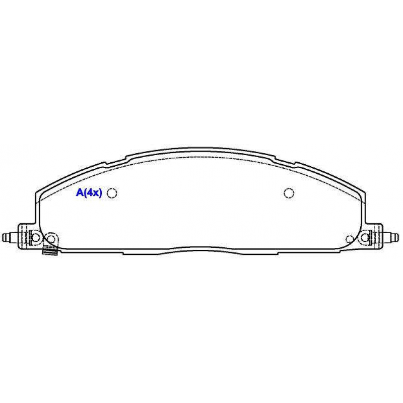 Pastilha De Freio Traseira Ram 2500 Syl