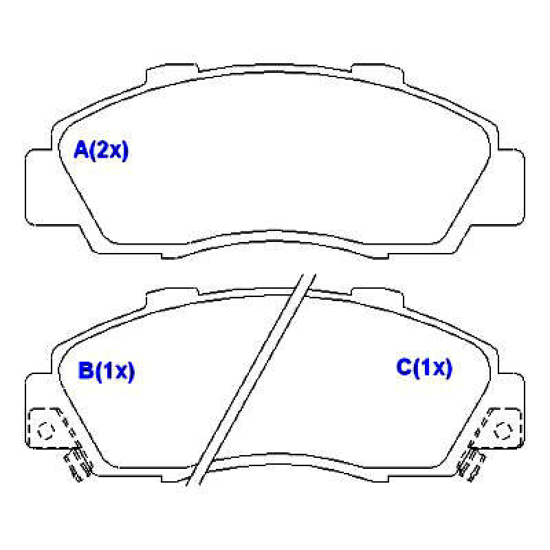 Pastilha De Freio Traseira Wrangler/cherokee Fras-le