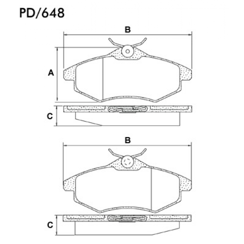 Pastilha De Freio Dianteira C2/c3 Fras-le