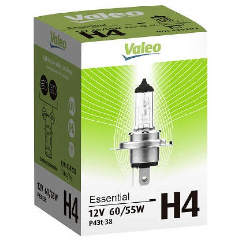 Lampada Farol H4 12 Valeo