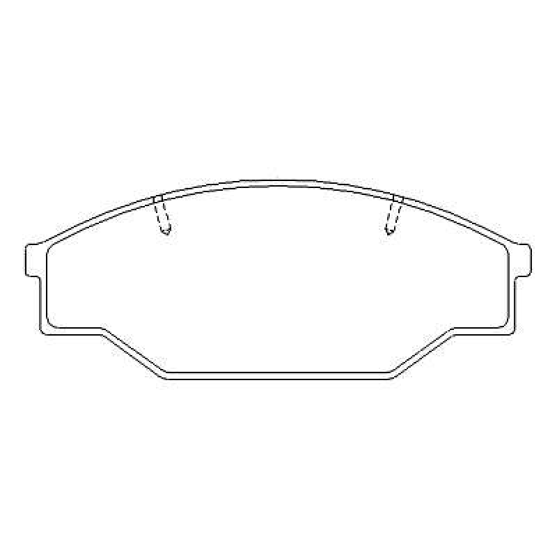 Pastilha De Freio Dianteira Hilux/space Cruiser/hi Ace Syl