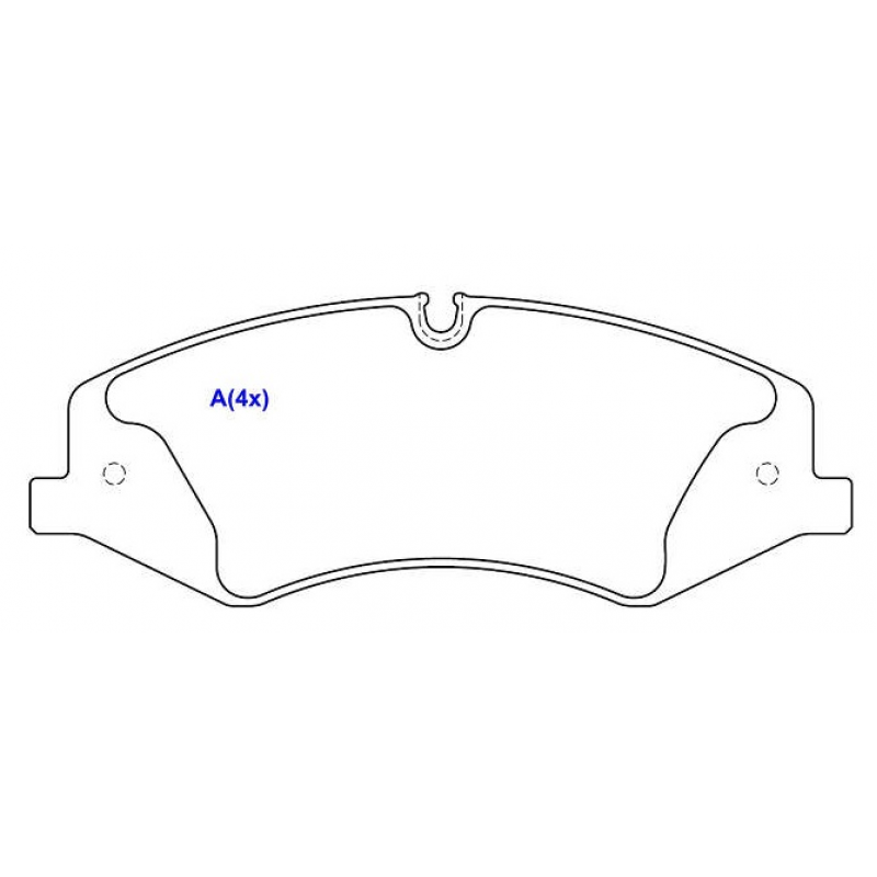 Pastilha De Freio Dianteira Discovey/range Rover Syl
