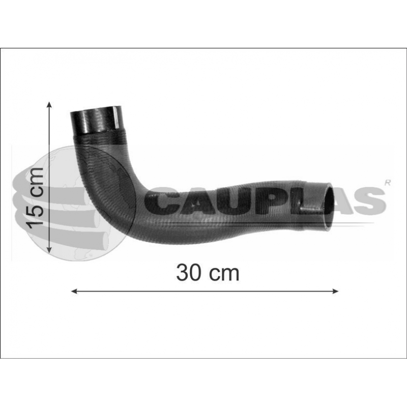 Mangueira Radiador 12180/14180/14200/14150 (superior) Cauplas Brasil