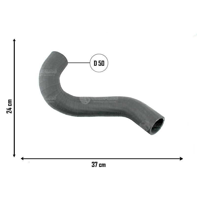 Mangueira Intercooler A Turbina S10 Cauplas Brasil
