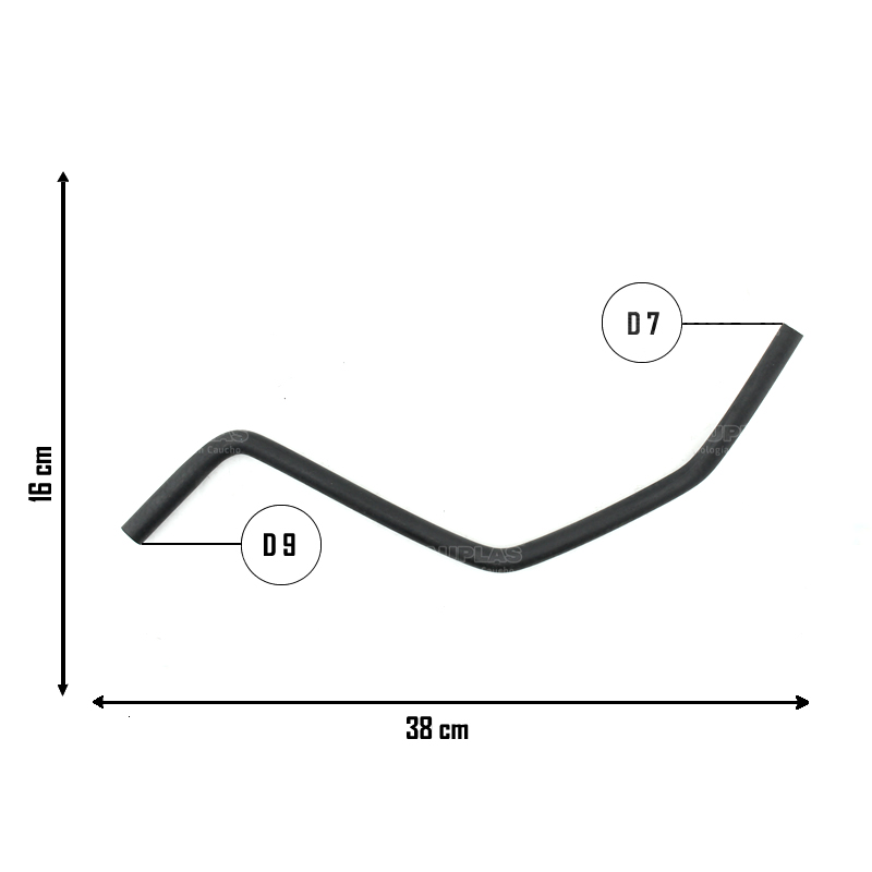 Mangueira Reservatorio Ao Radiador Fiesta Cauplas Brasil