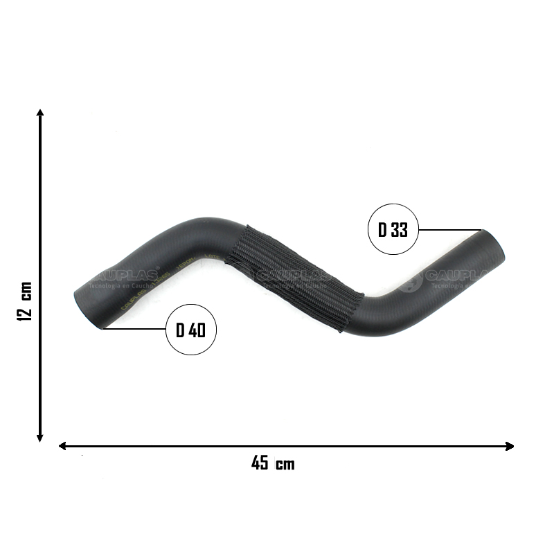 Mangueira Radiador Onix/prisma (inferior) Cauplas Brasil