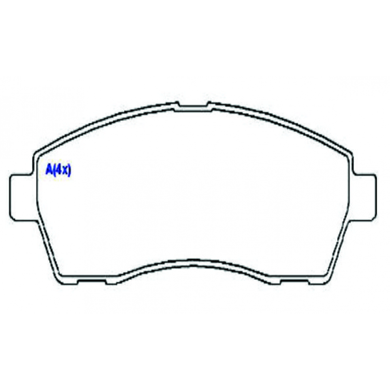 Pastilha De Freio Traseira F250 Syl