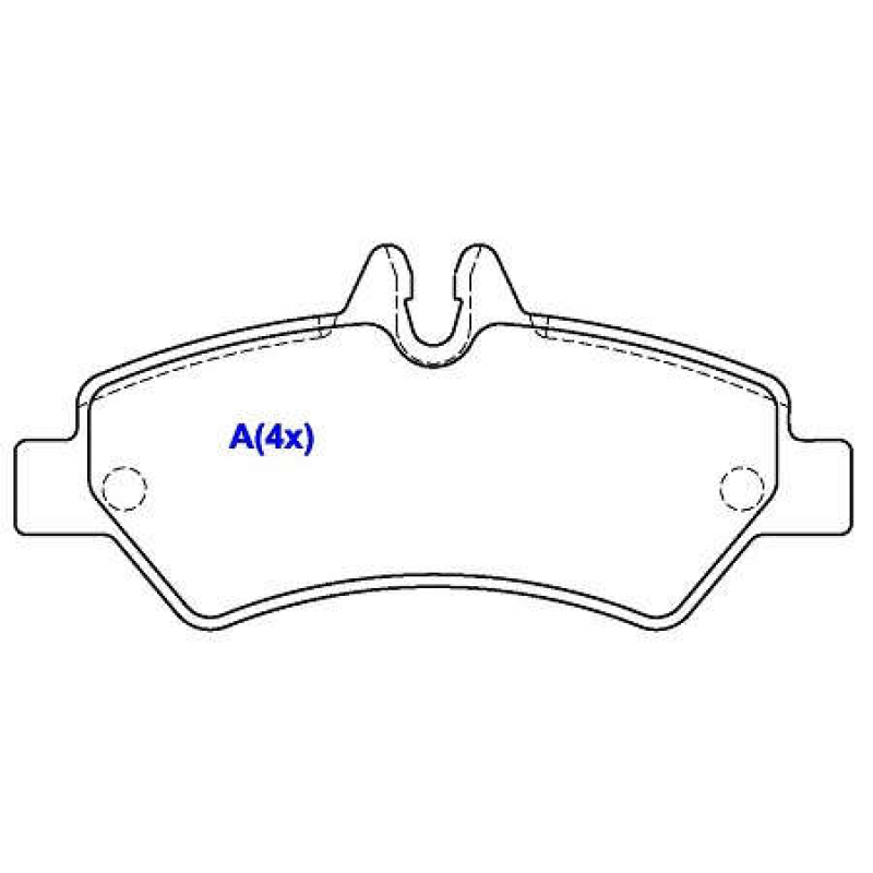 Pastilha De Freio Traseira Sprinter Syl