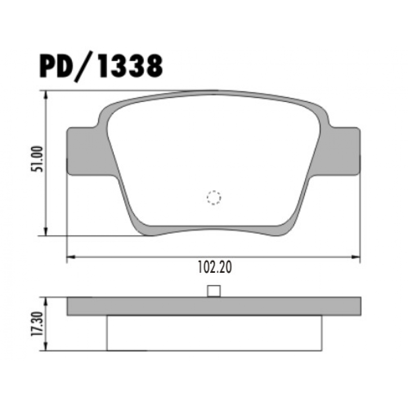 Pastilha De Freio Traseira C4 Picasso/408 Fras-le